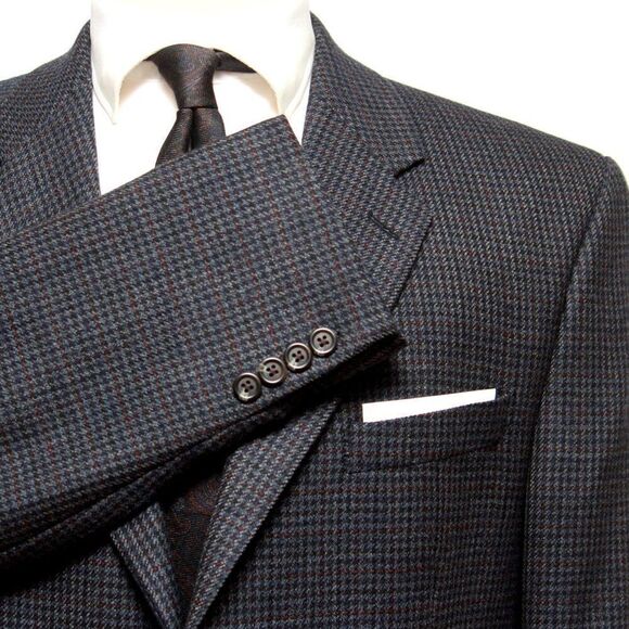 Lauren Ralph Lauren Men's Sport Coat Blazer Jacket Size 44L Lambs wool D060376 - Picture 7 of 13